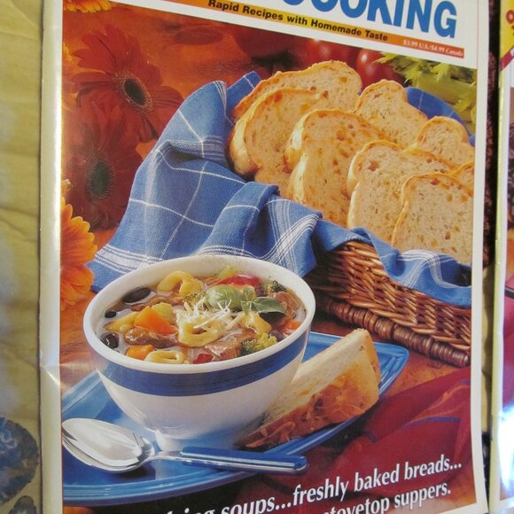 Lot of 5 Taste of Home & Light & Tasty Magazines Recipes Excellent Condition - Picture 3 of 16